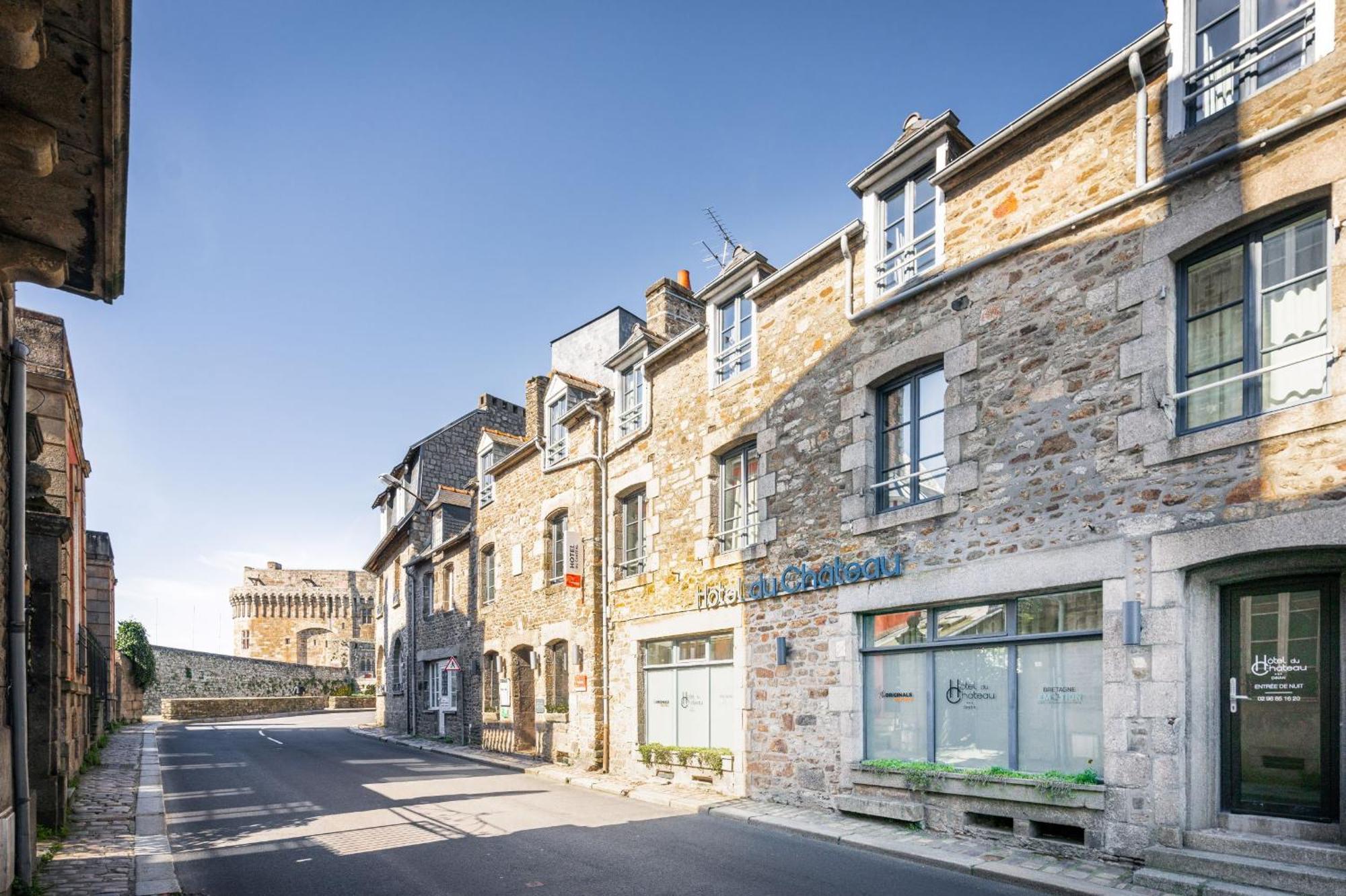 Hotel Du Chateau Dinan - Originals Boutique Zewnętrze zdjęcie